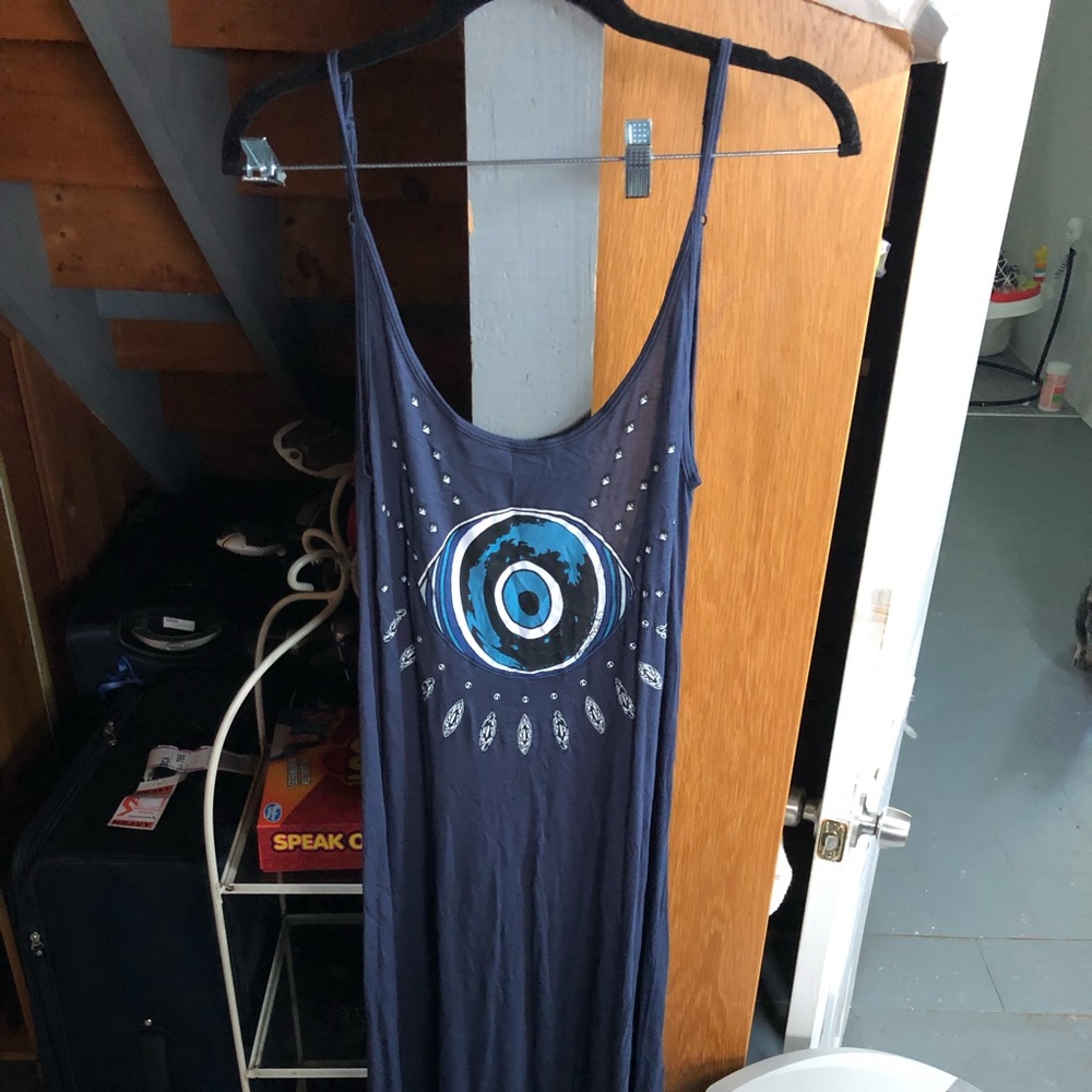 💫CLOSING SALE Lauren Moshi evil eye maxi dress